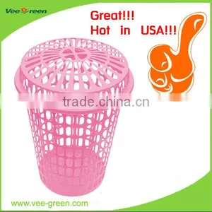 American Promotional Plastic Laundry Hamper thumbnail-1