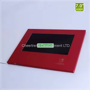 ​2017 Newest Design Video Postcard/ Video Mailer/ LCD Video Brochure Card thumbnail-1