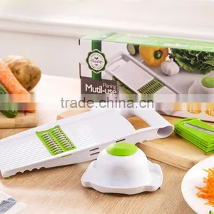 Fashional Directly Sale Top Quality PP and Stainless Steel Material 7-piece Multifunctional Peeler and Grater thumbnail-6