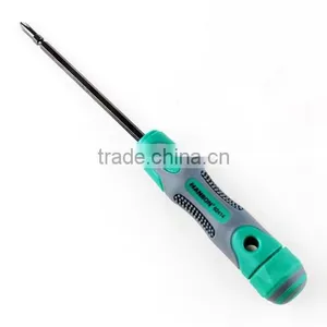 4'' 100mm Cr-V Dual-Functional Screwdriver With Plastic Handle thumbnail-2