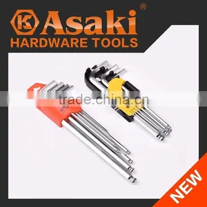 AK-7402 Professional Grade S2 Steel Hex Key thumbnail-1