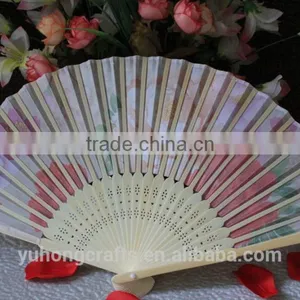 Lovely Handmade Bamboo Fan for Promotion thumbnail-2
