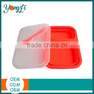 Portable Collapsible Plastic Cover Food Crisper thumbnail-2