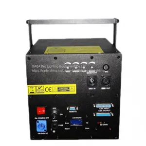 Club Light 2000MW RGB Full Color Animation Beam Party Laser DJ Lighting thumbnail-2