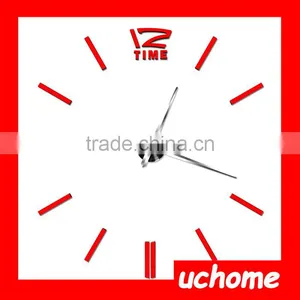 UCHOME 3D EVA Foam DIY Wall Sticker Clock for Home Decoration thumbnail-5