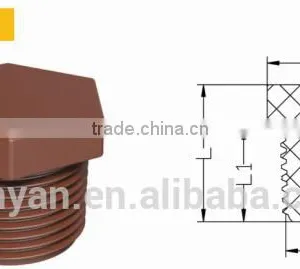 TY High Quality PP Threaded Pipes&fittings MALE PLUG Eco-friendly Cheap Price Full Size Factory Price List Discount thumbnail-1