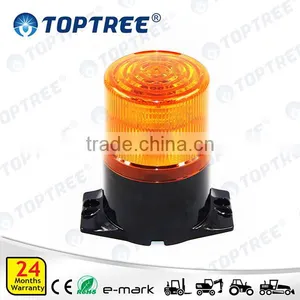 Amber Strobe Light 12v Waterproof Led Lights Ip65 Revolving Warning Lamp thumbnail-1