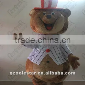 Big Teedy Bear Mascot Costume High Quality Costume NO.2460 thumbnail-1