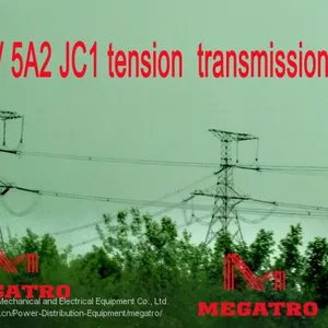MEGATRO 500KV 5A2 JC1 Tension Transmission Tower thumbnail-1