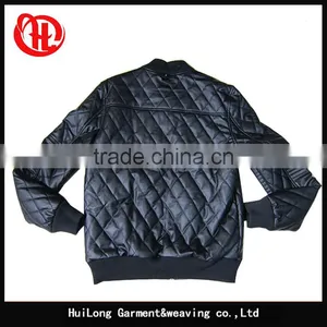 Manufacture Men Baseball Jacket Varsity pu Leather Jacket thumbnail-2