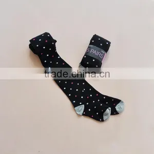 Cotton Polka Dot Pantyhose for Girl thumbnail-1