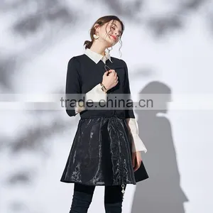Maxnegio Wommen Coat Autumn 2017 Zipper Coat Fashion Coat thumbnail-2