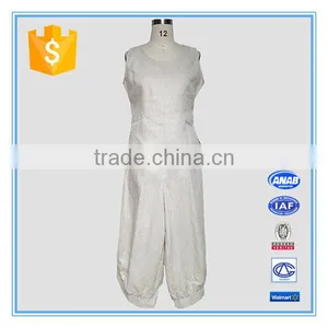 Plus Size Ladies Pant Suits Linen Fabric thumbnail-2