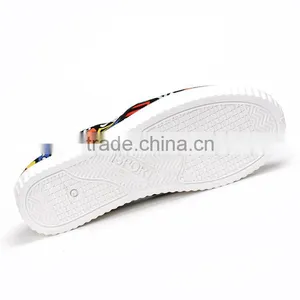 2016 Women Flat Shoes Canvas Slip on Shoes From China Shoe Factory thumbnail-6