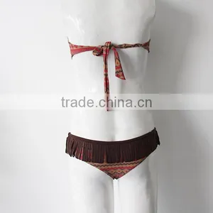 Leopard Grain Sexy Women Swimwear thumbnail-3