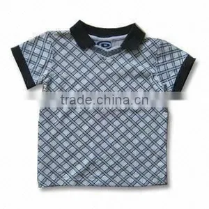 Children's T-shirt, Made of 100% Combed Cotton, Customized Colors Accepted thumbnail-1