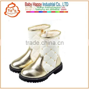 Hot Selling Winter White Leatehr Boots Fashion 2012 thumbnail-1