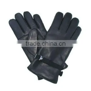 Men Dress Gloves,Black Leather Gloves thumbnail-1