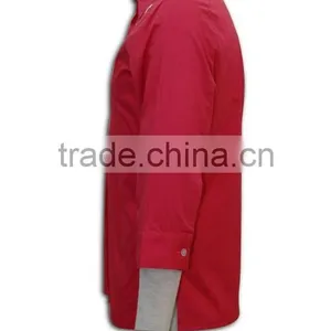 Woman Middle Blouses Tatting Decent Shirt Workwear Breathful Women Uniform Shirt thumbnail-3