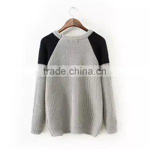 Newest Designs Girls Stylish Knitted Pullover Sweater thumbnail-4