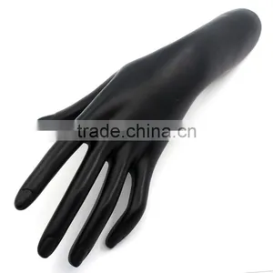 Fashion Resin Ring Bracelets Hands Black Jewelry Display thumbnail-3