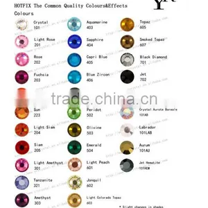 Hot Fix Rhinestones Round Shape & Flatback & Glass Crystal Material thumbnail-6