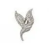 Full Rhinestones Design Crystal Bridal Jewelry Brooches Gold, Metal Alloy, Brass Fabric thumbnail-1