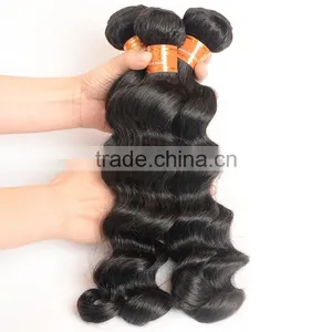 Loose Deep Wave Brazilian Human Hair Weaves Wavy Unprocessed Virgin Brazilian Hair Extensions thumbnail-2