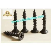 Super Quality Sheet Metal Screw Bugle Head Cross Drive Black Phosphate Dry Wall Screws thumbnail-1