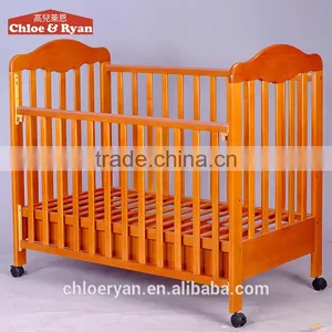 Wooden Carrying Trolleys for Babies Convertible Crib Wholesale Stroller Cot thumbnail-1