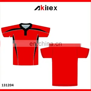 Latest Sublimated Rugby Shirt,rugby Jersey Design Logo Custom Cheap Rugby Jersey thumbnail-4