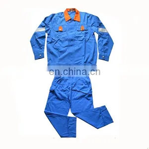High Quality Cotton Flame Retardent Safety Fireman Work Suit thumbnail-1