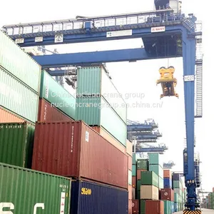 Rail Mounted Double Girder Container Gantry Crane thumbnail-1