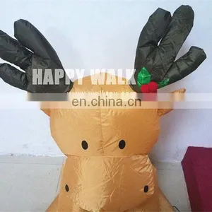 HI CE Certificate Outdoor Christmas Decorations New Christmas Lights Led Animated Deer thumbnail-1