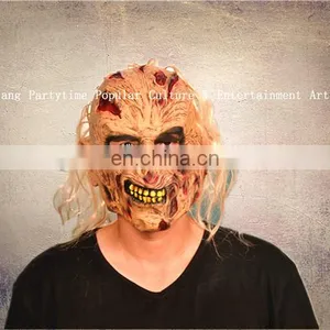 Carnival Halloween Party Latex Full Head Skeleton Wights Mask thumbnail-5