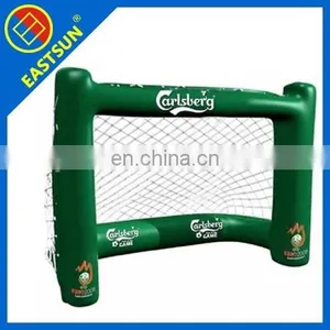 New Promotion Eco-friendly Pvc Inflatable Football Gate/inflatable Football Door thumbnail-1