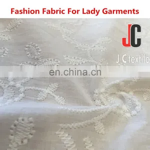 Cotton Importers Recycled Cotton Yarn Plain Dyed Embroider Fabric Silk Soft 100% Cotton Textile thumbnail-1