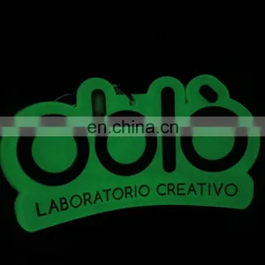 Glow in Dark Pvc Custom Printed Cheap Keychains as Gift thumbnail-5