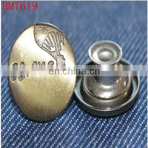 Decorative New Fashion Zinc Alloy Material Jeans Button thumbnail-1