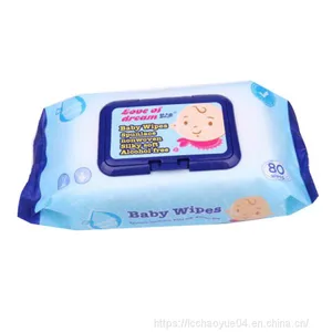 Alcohol Free Baby Skin Care Package With Plastic Lid Wet Wipes thumbnail-3