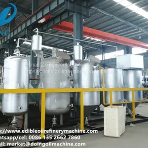 1-10tpd Small Capacity Batch Type Edible Oil Refinery Machine thumbnail-1