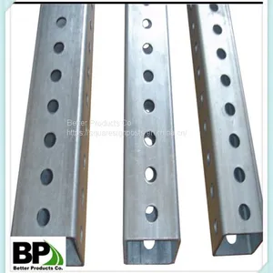High Quality Galvanized Steel Powder Coated Road Sign Poles, Traffic Signs and Pole Manufacturer thumbnail-5
