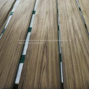 Natural North America Burma Teak Mountain Grain Wood Veneer thumbnail-2