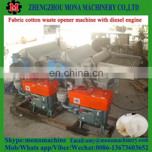 High Output Scutcher Cotton Opener Fabric Woolen Opening Machine for Sale thumbnail-4