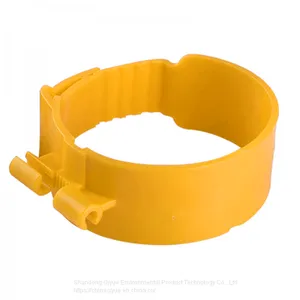 Nylon Tube Clamp Fixing Central Air Conditioning Copper Tubes Buckle Plastic Pipe Buckle Pipe Clamp thumbnail-2