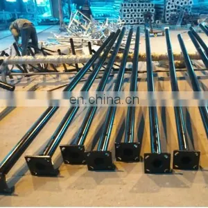 Factory Pole Outdoor Lighting Posts Cast Aluminum Lamp Post thumbnail-4