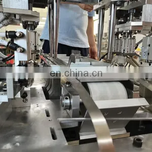 Best Sale High Speed Mask Machine Ear Loop Mask Mask Ultrasonic Automatic Ear Band Spot Welding Machine thumbnail-6
