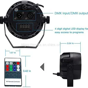 12W Led Par Light Wall Wash Wedding DJ Up Light RGBW DMX Color Mixing for KTV Bar Pub Dance thumbnail-4