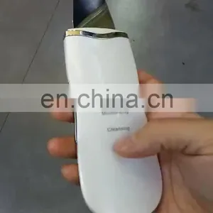 Best Selling Products Portable Electric Facial Scrubber Ultrasonic Ion Skin Care Spatula Blackhead Remover thumbnail-1
