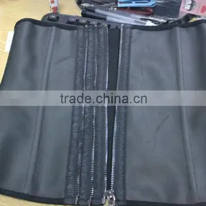 Breathable Strong Hook Custom Waist Trainers in Shapers 3zipper thumbnail-1